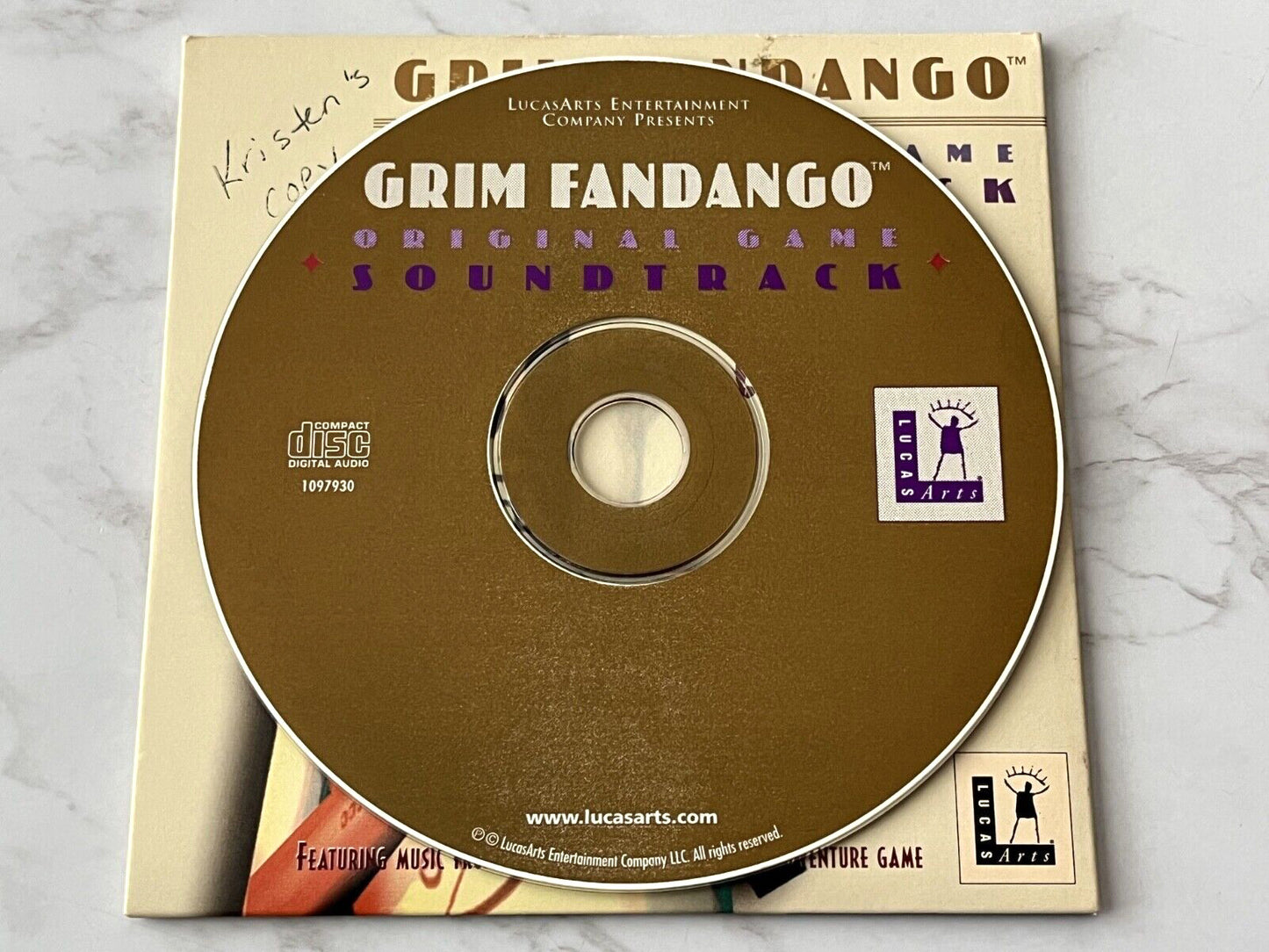 Peter McConnell – Grim Fandango Original Game Soundtrack (1998) [ORIGINAL USA PRESS]