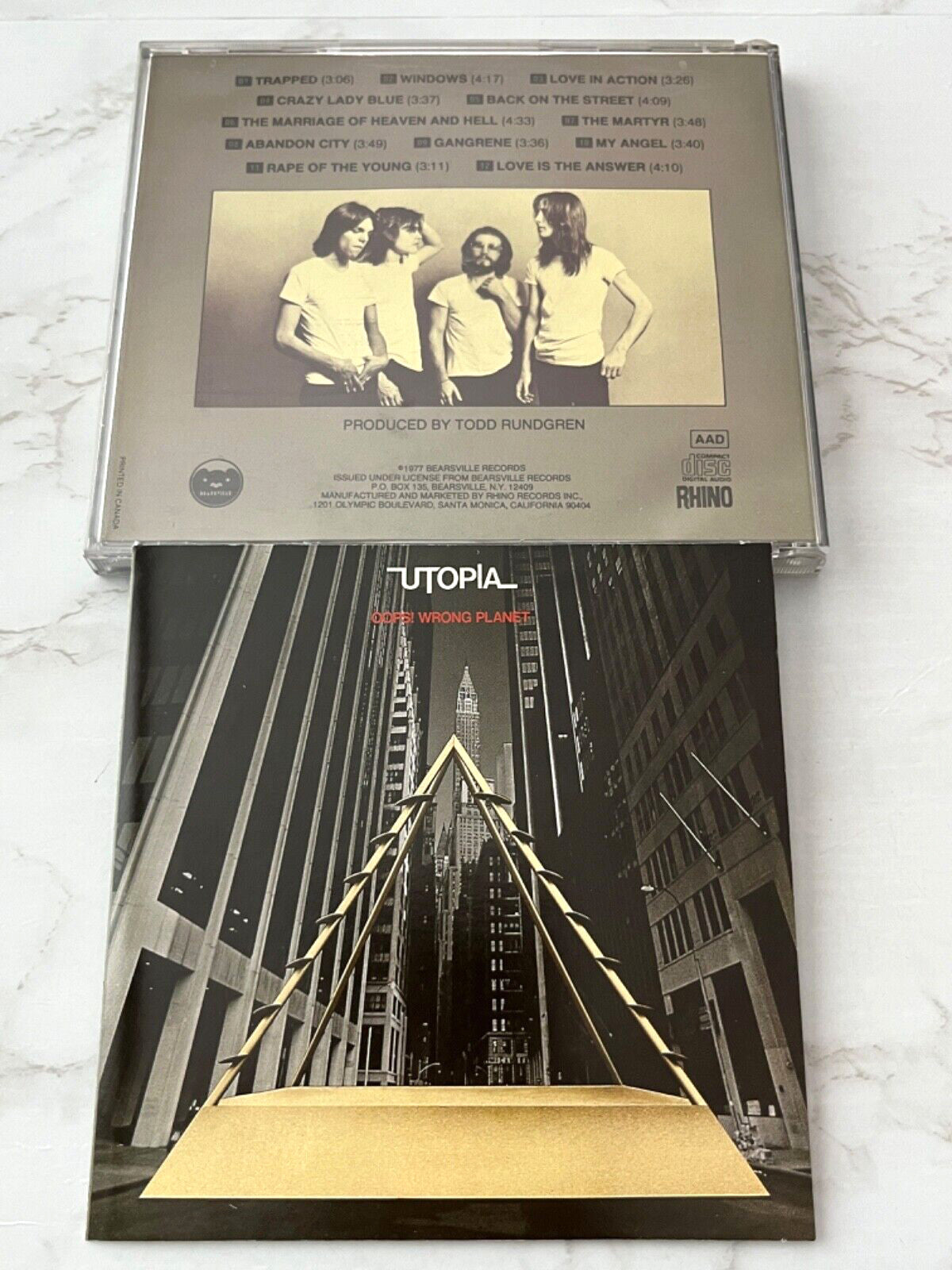 Utopia – Oops Wrong Planet (1987) [ORIGINAL USA PRESS]