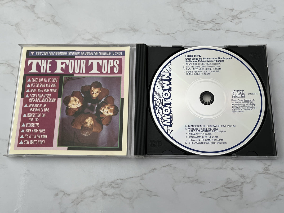 Four Tops – Great Songs and Performances (1983) [USA SILVER DISC]