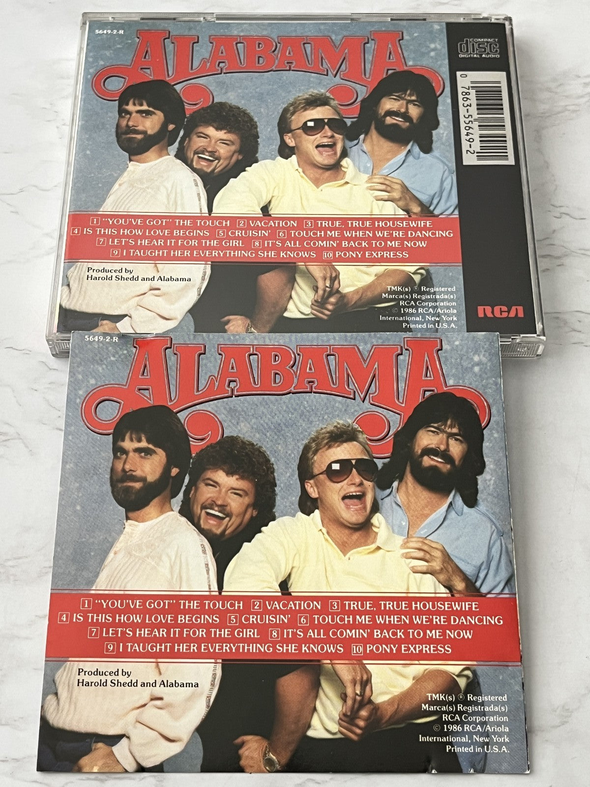 Alabama – The Touch (1986) [ORIGINAL USA PRESS]
