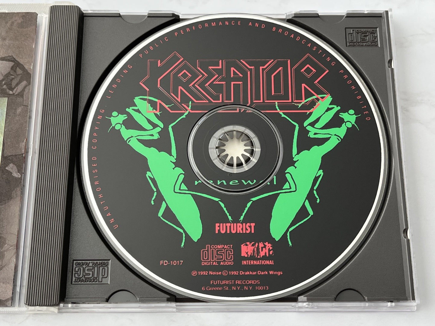 Kreator – Renewal (1992) [DISCTRONICS PRESS]