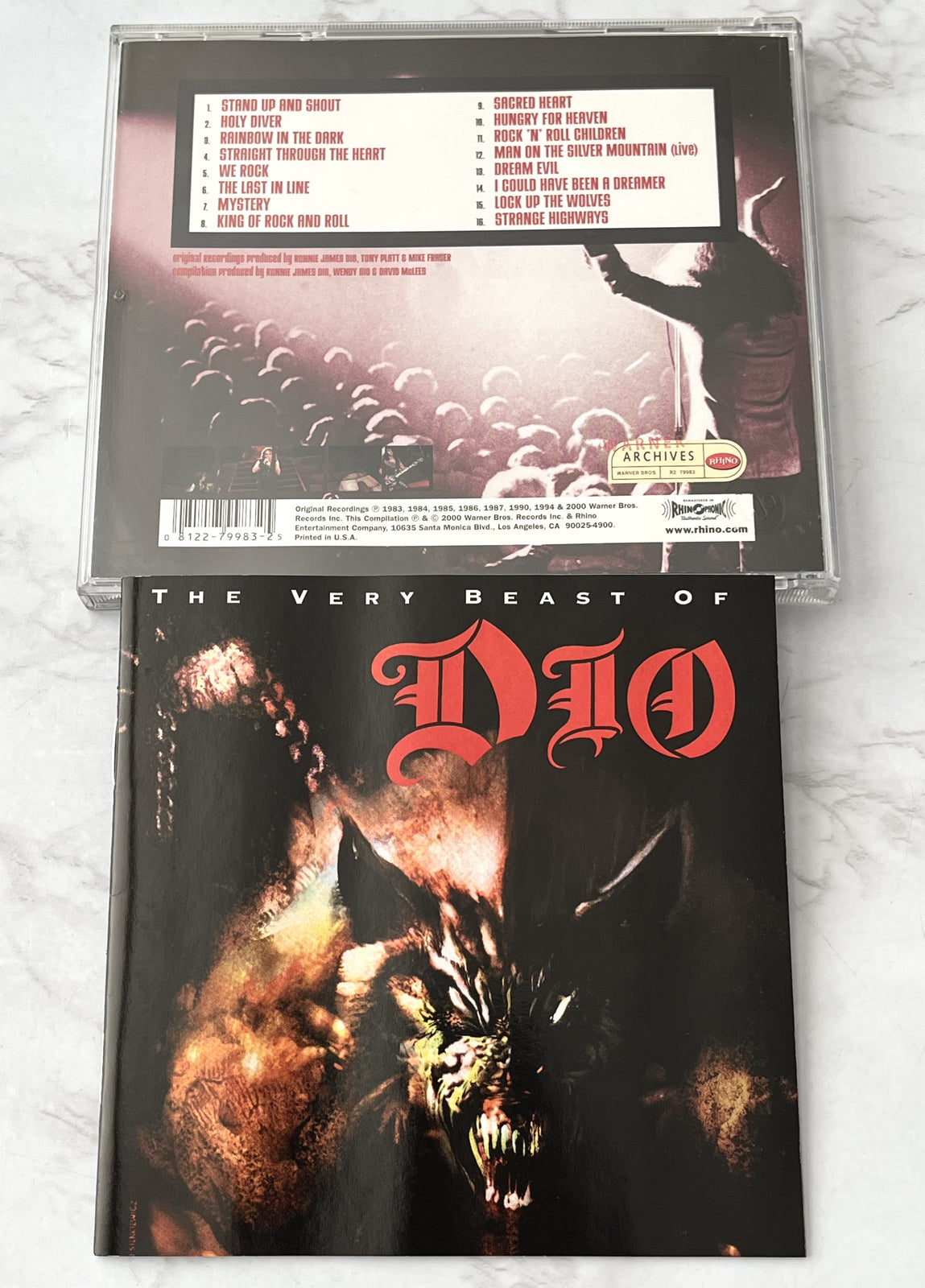 Dio – The Very Beast Of (2000) [ORIGINAL USA PRESS]