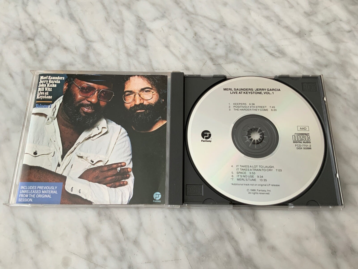 Jerry Garcia, Merl Saunders – Jerry Garcia Live At Keystone Vol. 1 [DADC PRESS]