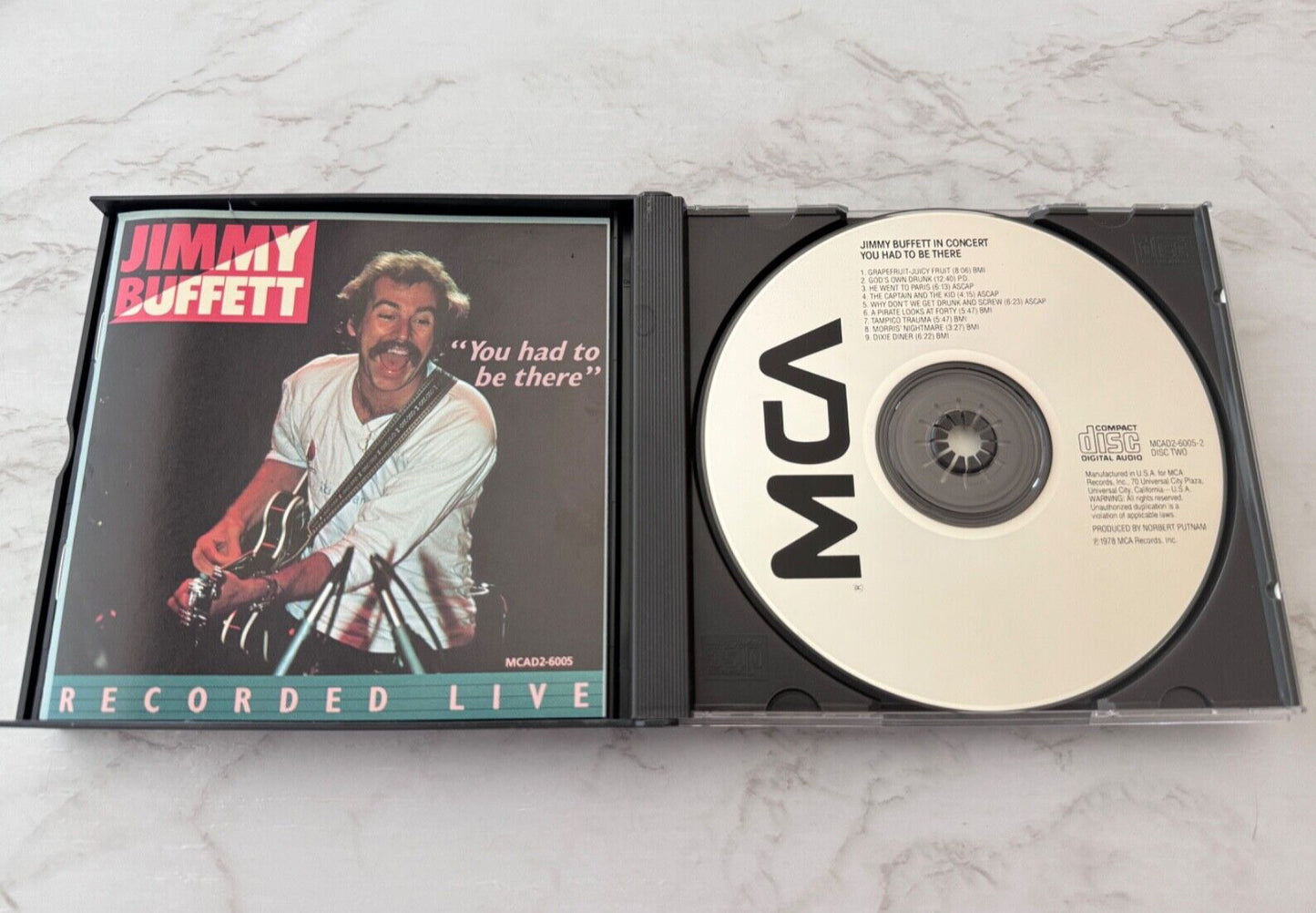 Jimmy Buffett – You Had To Be There [JVC PRESS]