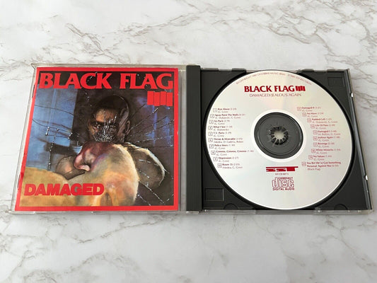 Black Flag – Damaged/Jealous Again (1987) [ORIGINAL USA PRESS]