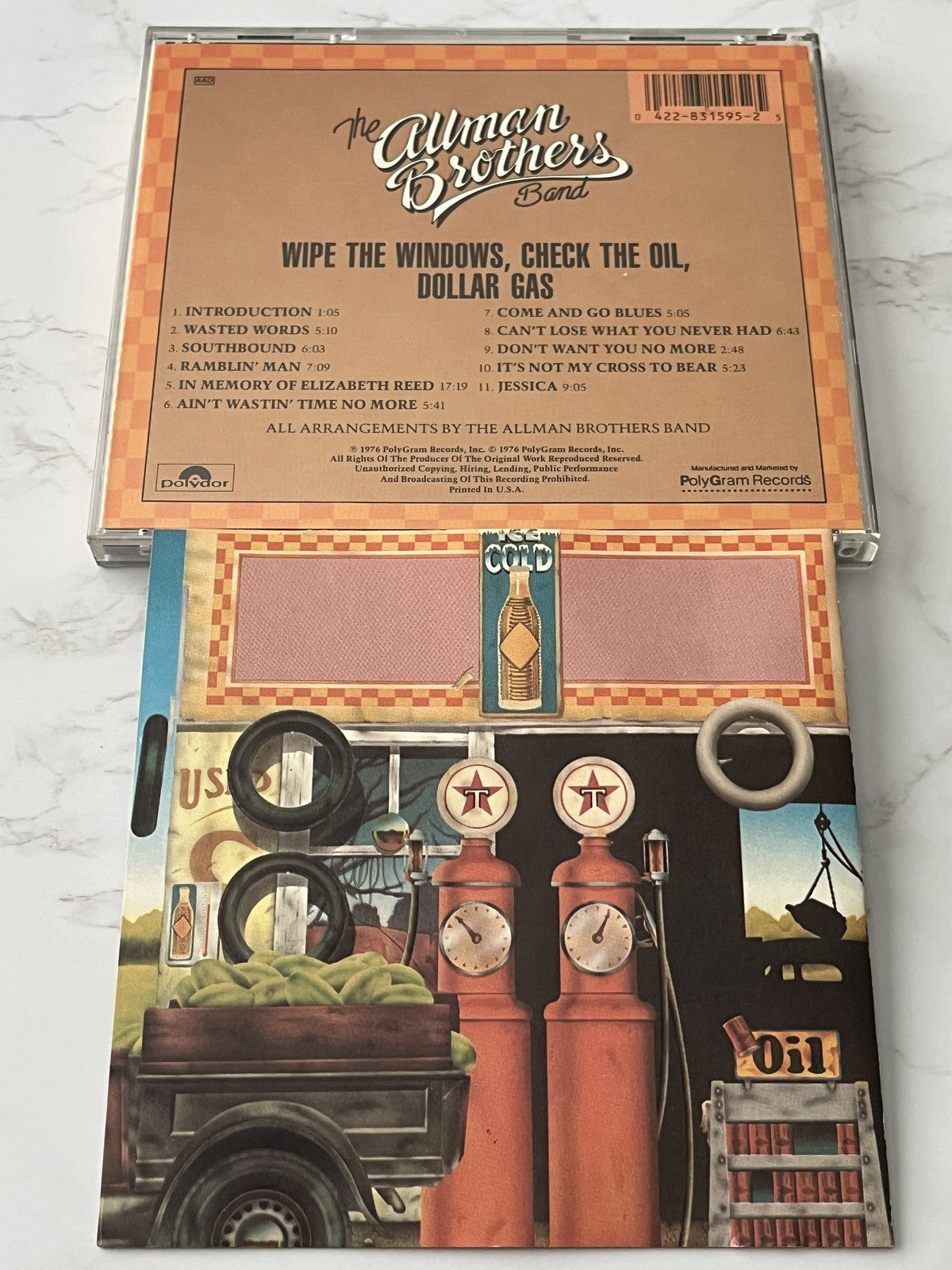 The Allman Brothers Band – Wipe The Windows Check The Oil Dollar Gas [GERMAN PRESS]