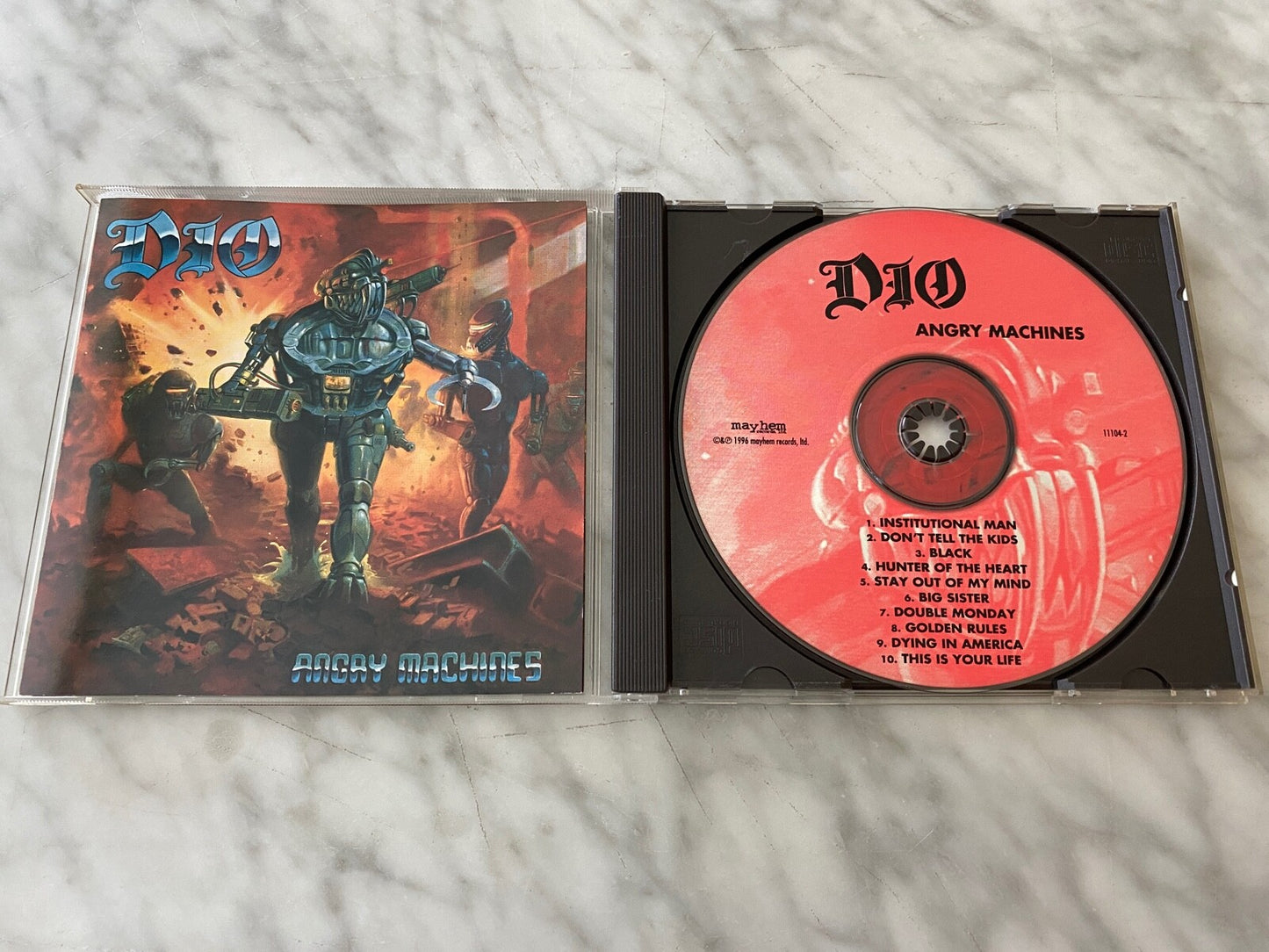 Dio – Angry Machines (1996) [ORIGINAL USA PRESS]