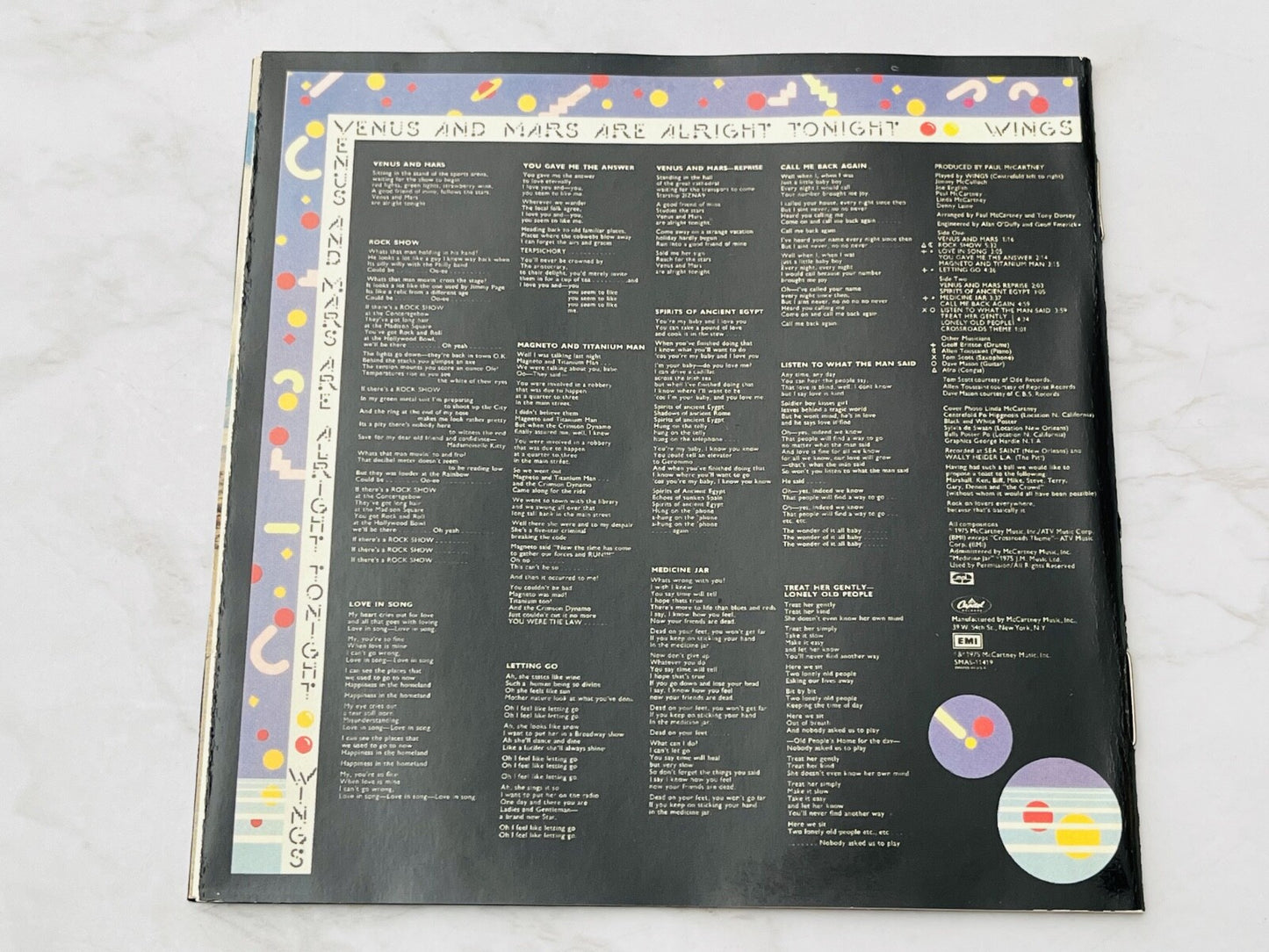 Paul McCartney, Wings – Venus And Mars (MFSL, 24KT Gold, DCC Gold) (1994)