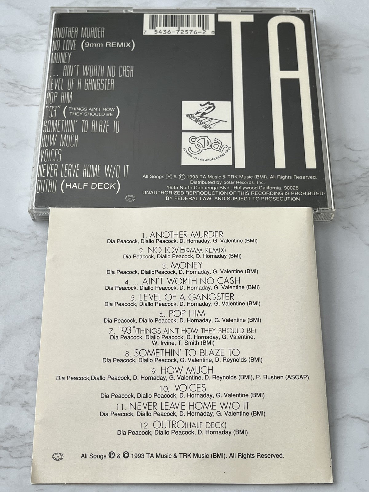 Top Authority – Somethin' To Blaze To (1993) [NIMBUS PRESS]