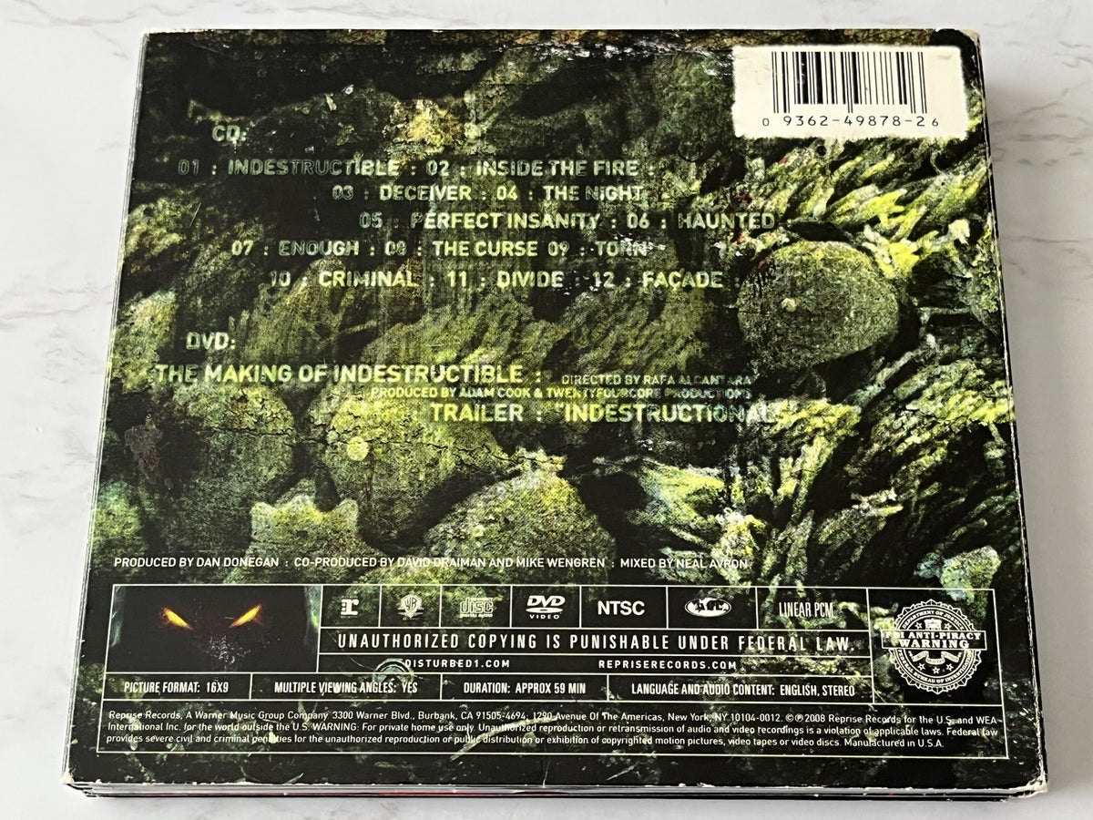 Disturbed – Indestructible (Digipak, CD/DVD) (2008)