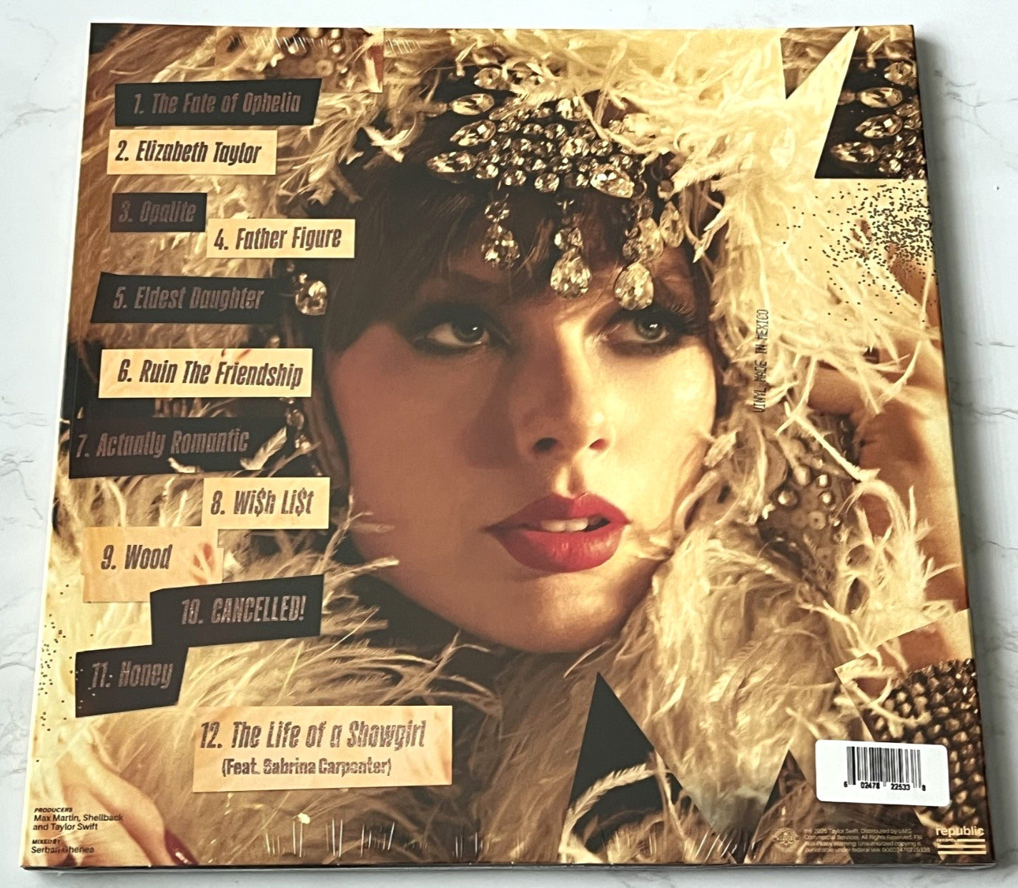 Taylor Swift The Life Of A Showgirl The Crowd Is Your King Vinyl SEALED! LTD ED.