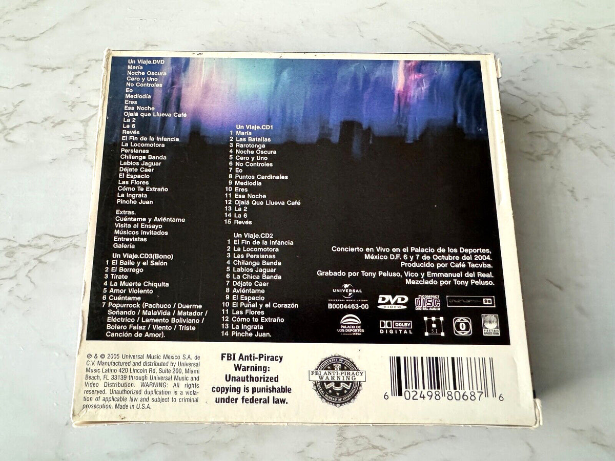Cafe Tacuba – Un Viaje (Box Set, CD/DVD) (2005)