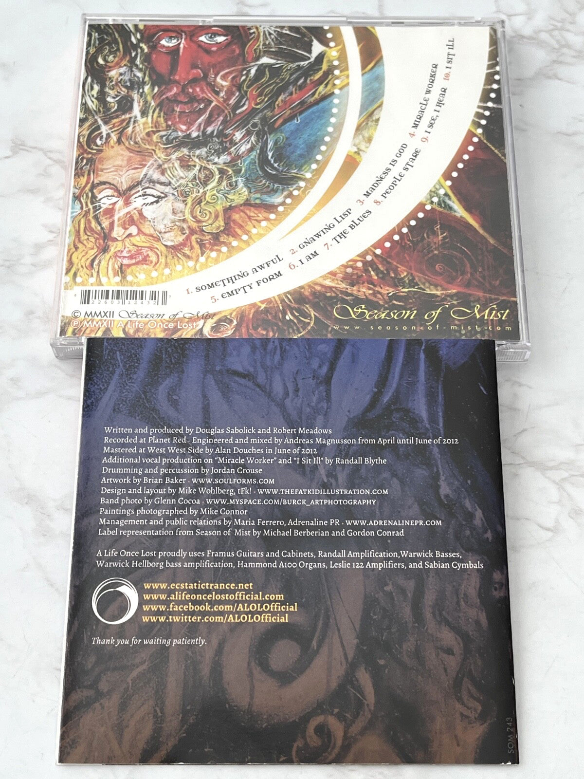A Life Once Lost – Ecstatic Trance (2012) [UK PRESS]