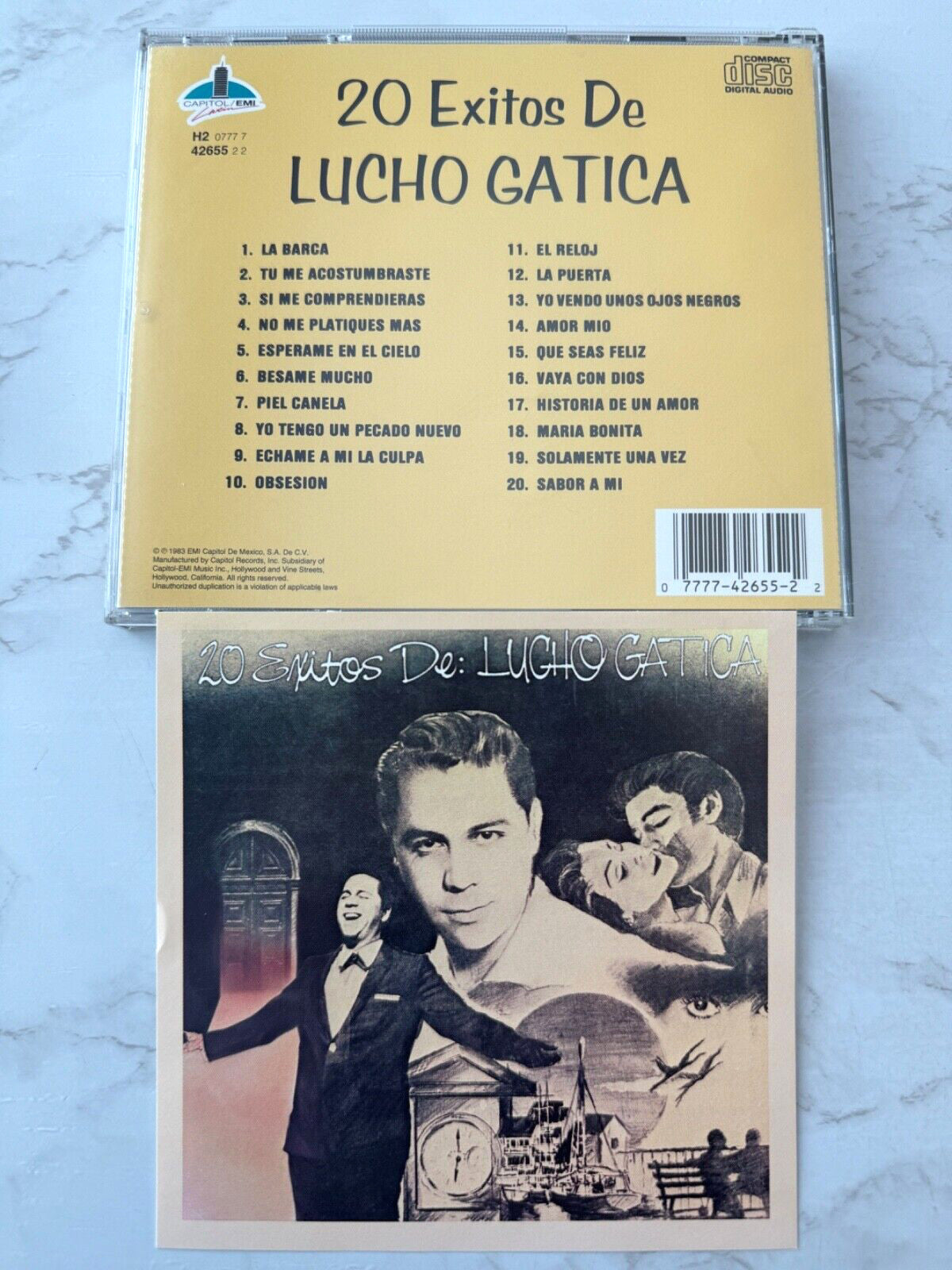 Lucho Gatica – 20 Exitos [ORIGINAL USA PRESS]