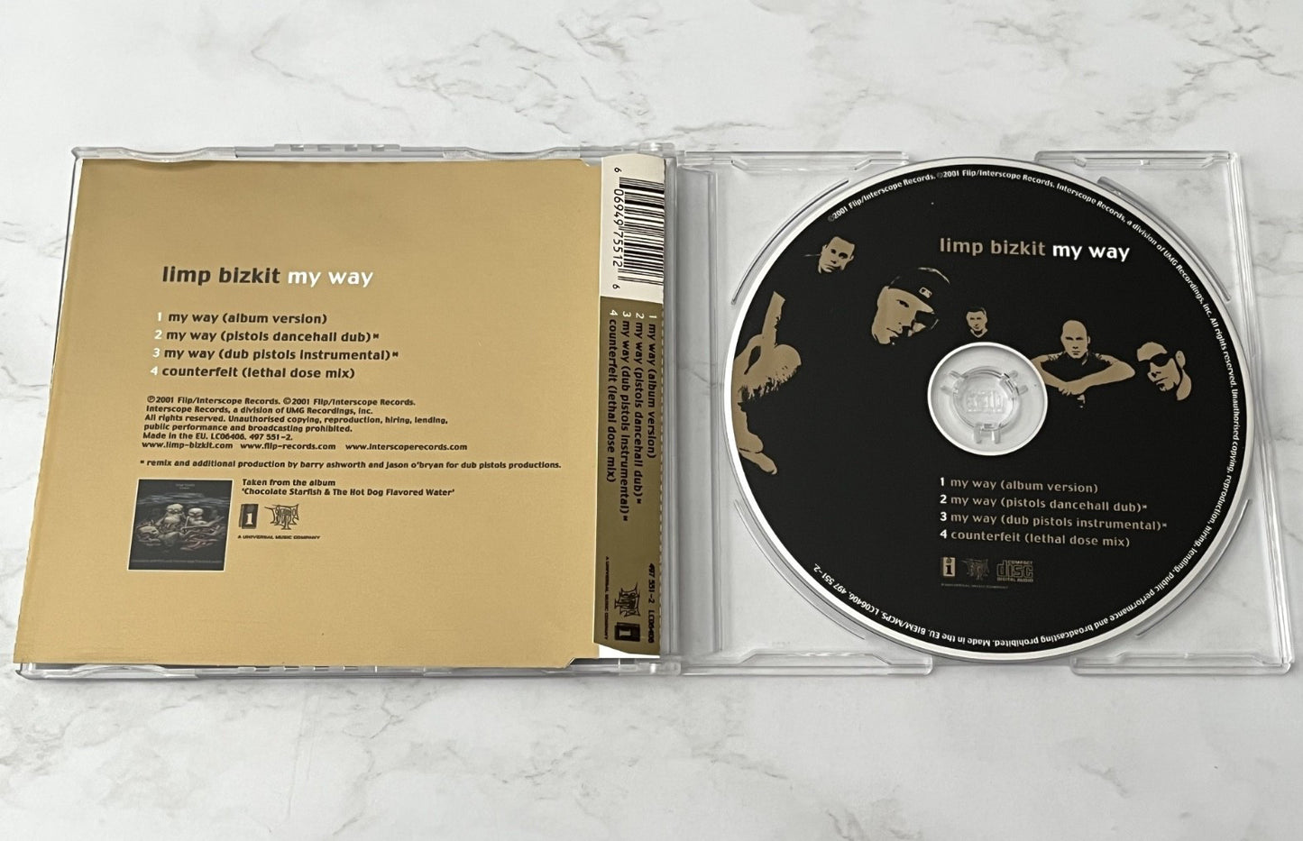 Limp Bizkit – My Way (Maxi Single) (2000) [UK PRESS]