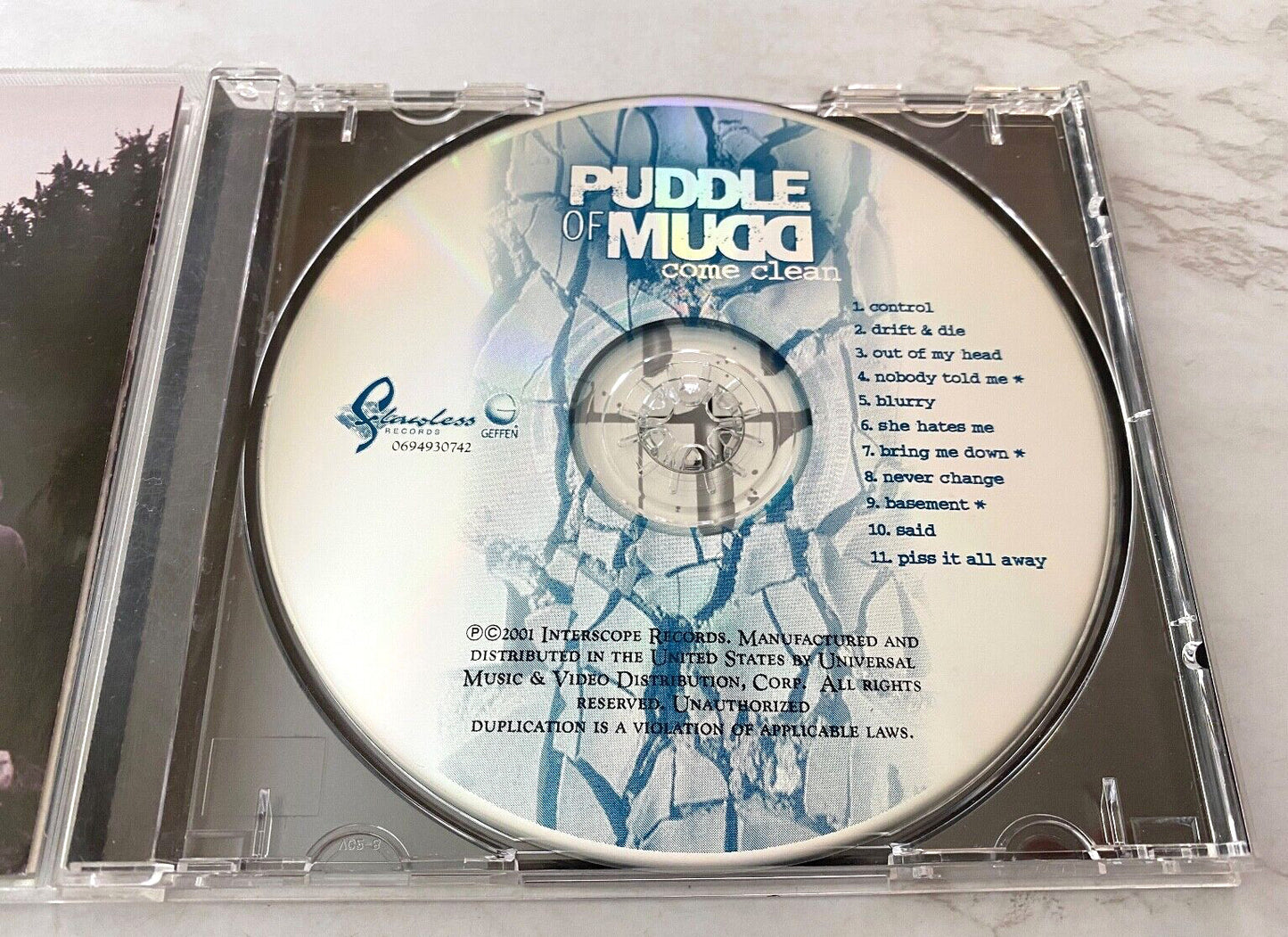 Puddle Of Mudd – Come Clean (2001) [ORIGINAL USA PRESS]
