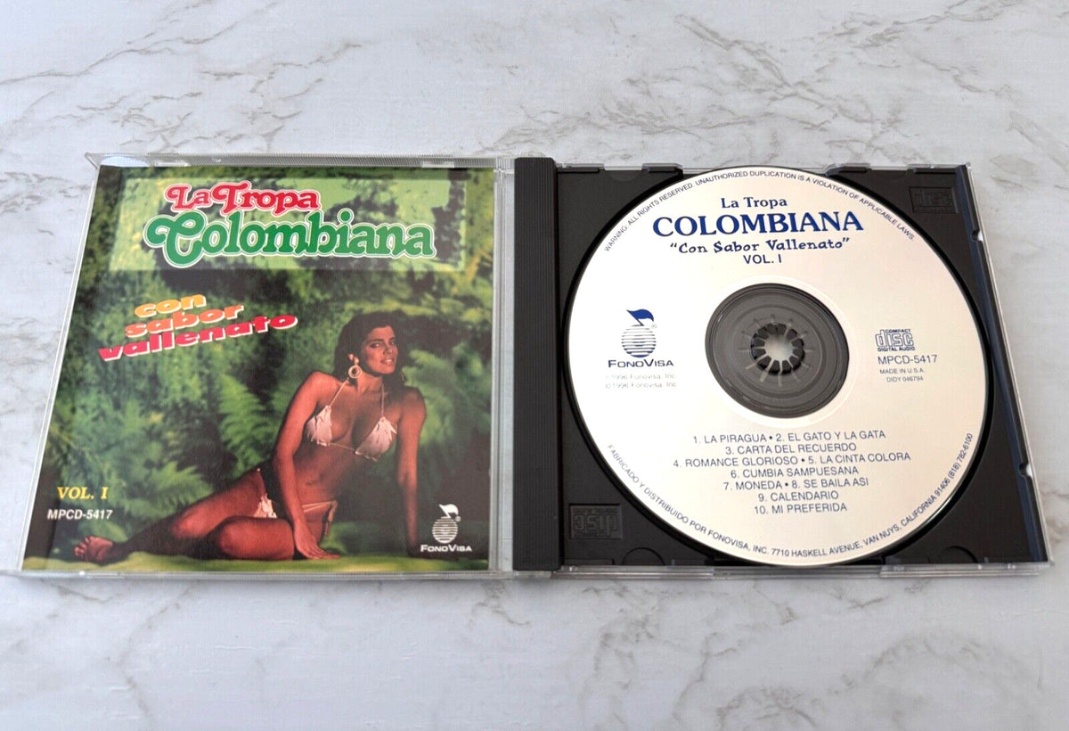 La Tropa Colombiana – Con Sabor Ballenato Vol. I (1996) [ORIGINAL USA PRESS]