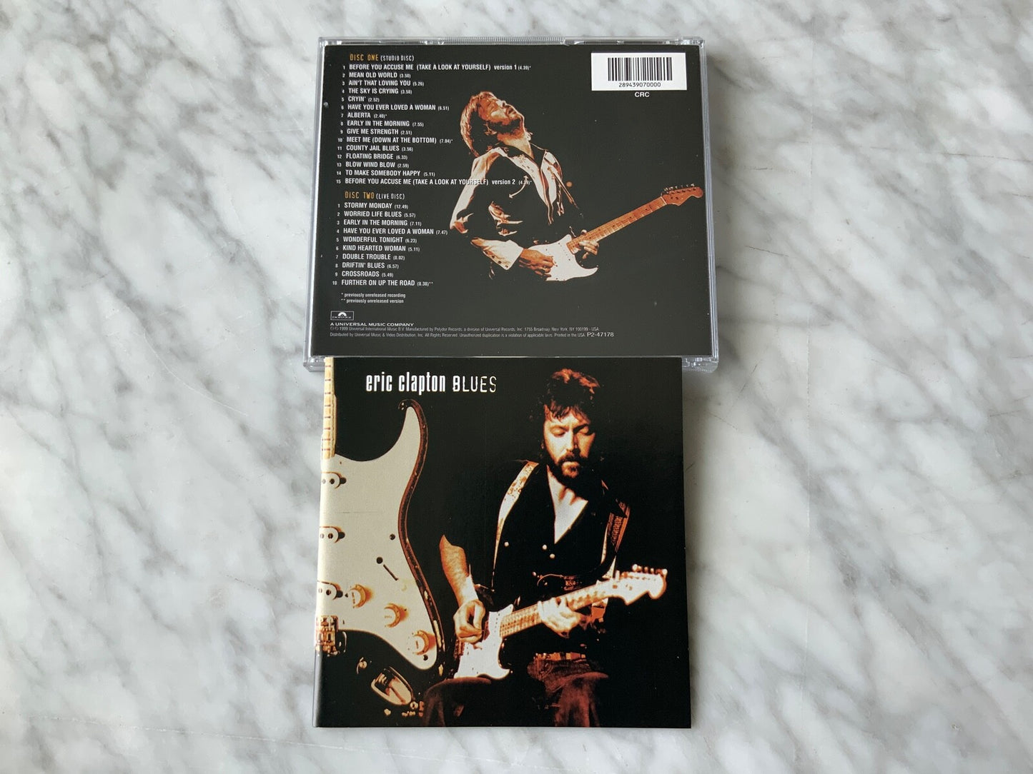 Eric Clapton – Blues (1999) [ORIGINAL USA PRESS]