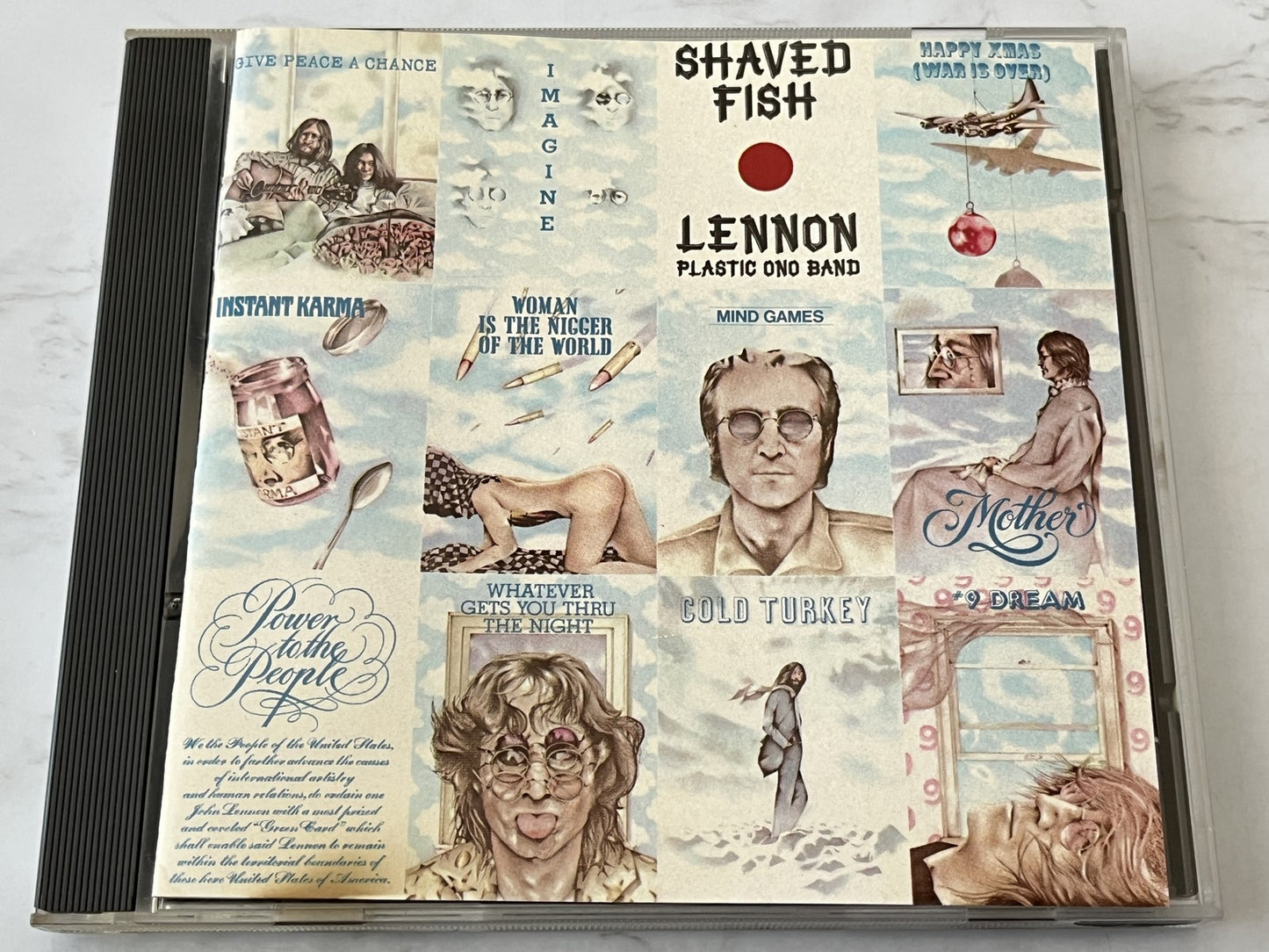 John Lennon – Shaved Fish (1988) [ORIGINAL USA PRESS]