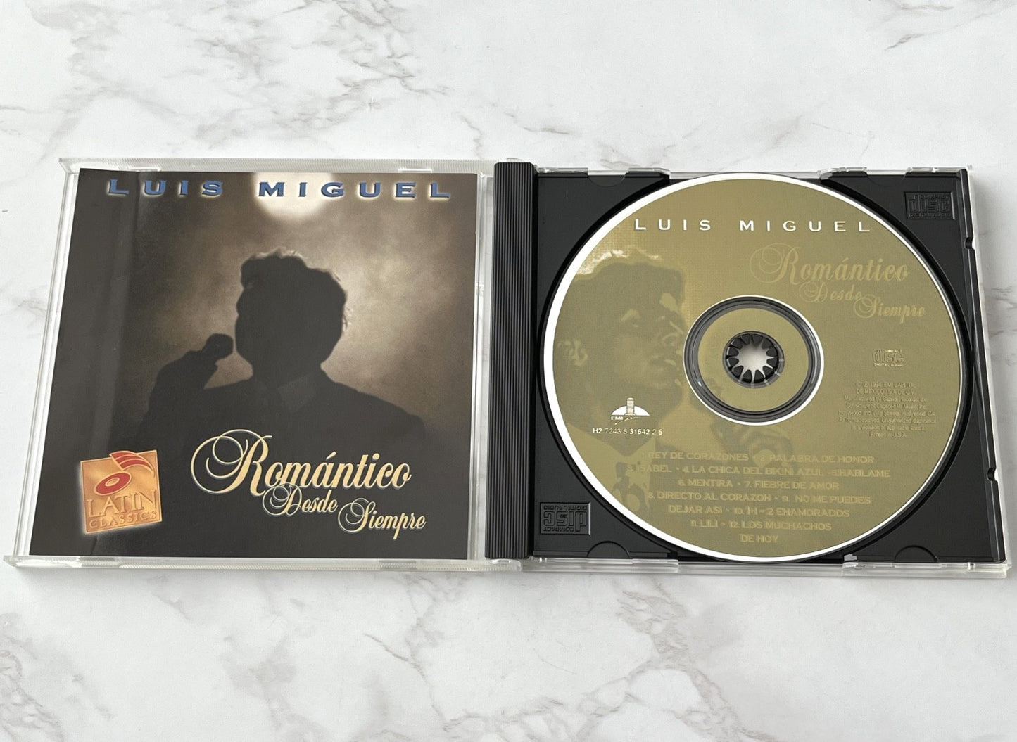 Luis Miguel – Romantico Desde Siempre (1994) [ORIGINAL USA PRESS]