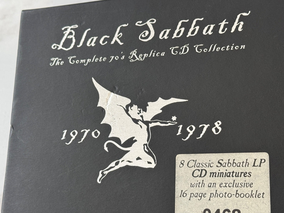 Black Sabbath – The Complete 70s Replica Collection 8 (Numbered, Box Set) (2001) [UK PRESS]