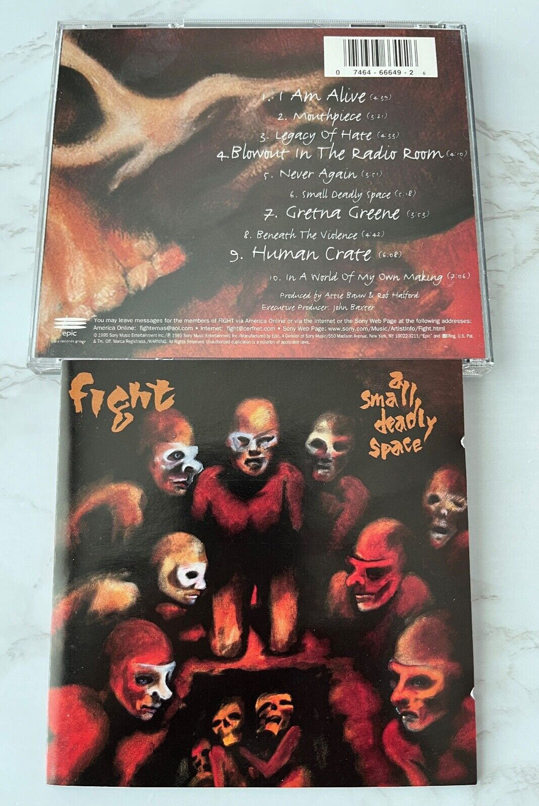 Fight – A Small Deadly Space (1995) [ORIGINAL USA PRESS]