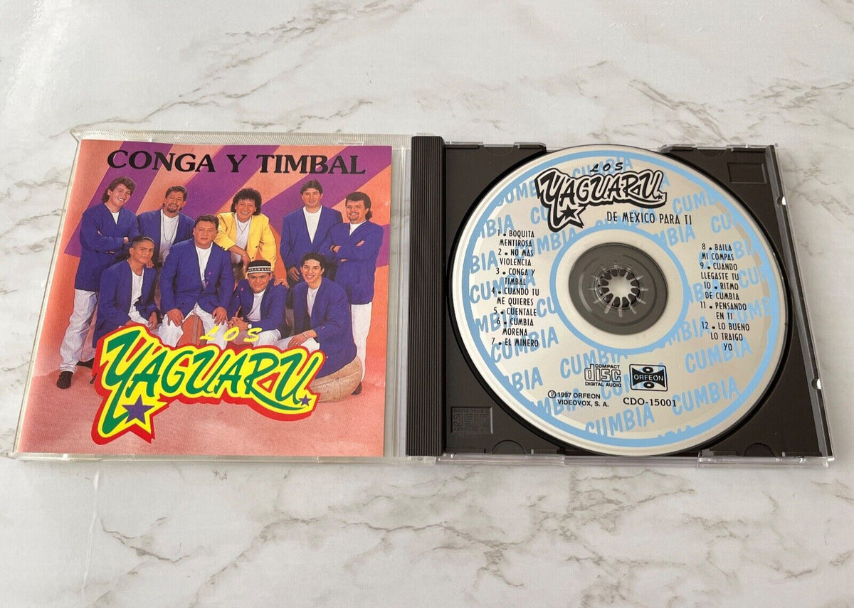 Los Yaguaru – Conga Y Timbal (1997) [ORIGINAL MEXICO PRESS]