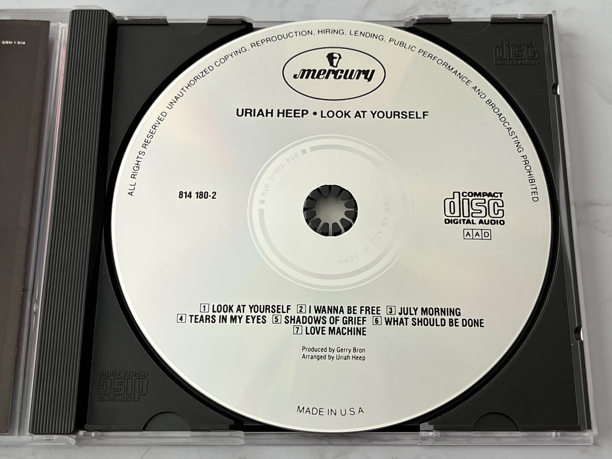 Uriah Heep – Look at Yourself (1989) [USA SILVER DISC PDO]