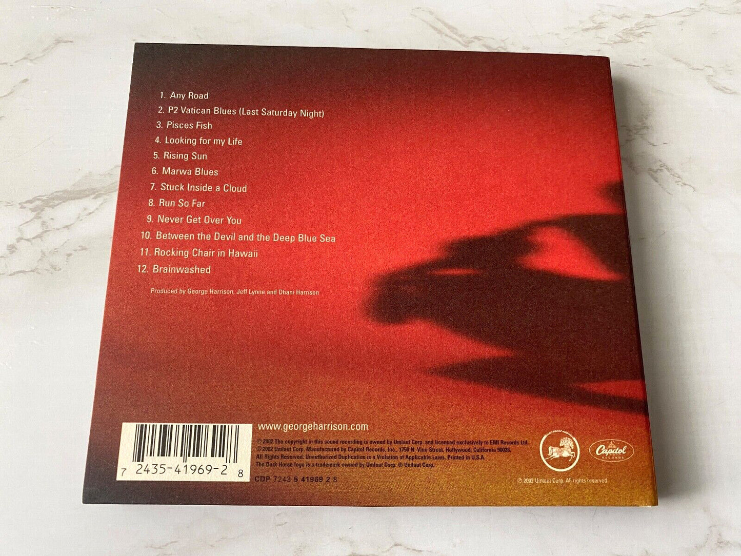 George Harrison – Brainwashed (CD/DVD) (2002) [UK PRESS]