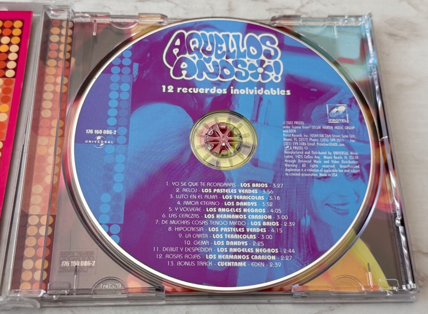 Los Angeles Negros, Los Brios, Los Dandys, Los Terricolas – Aquellos Años 12 Recuerdos Inolvidables (2001) [ORIGINAL USA PRESS]