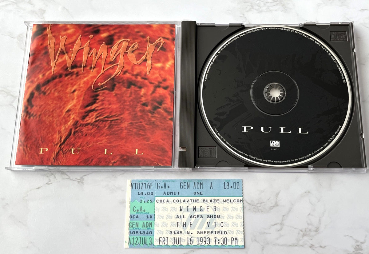 Winger – Pull (Promo) (1993) [ORIGINAL USA PRESS]