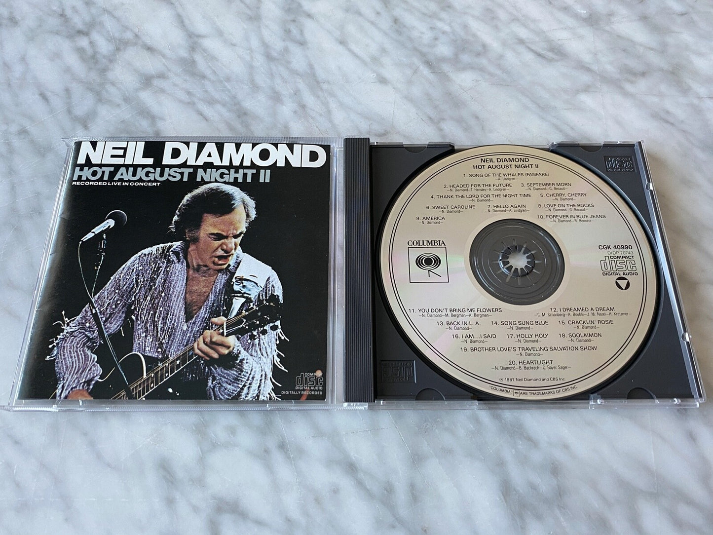 Neil Diamond – Hot August Night II (1987) [DADC PRESS]