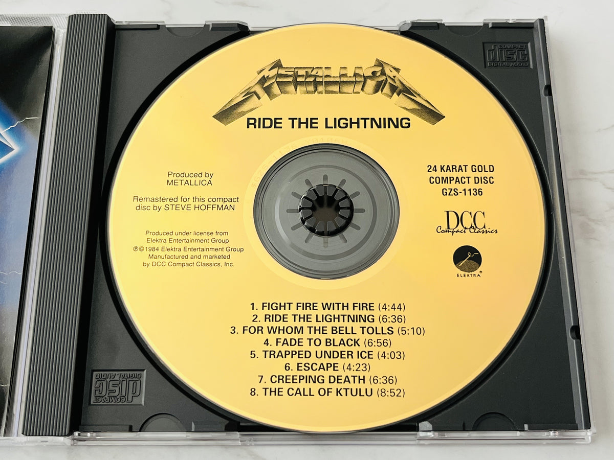 Metallica – Metallic Ride The Lightning (24KT Gold, DCC Gold, Audiophile) (2000)