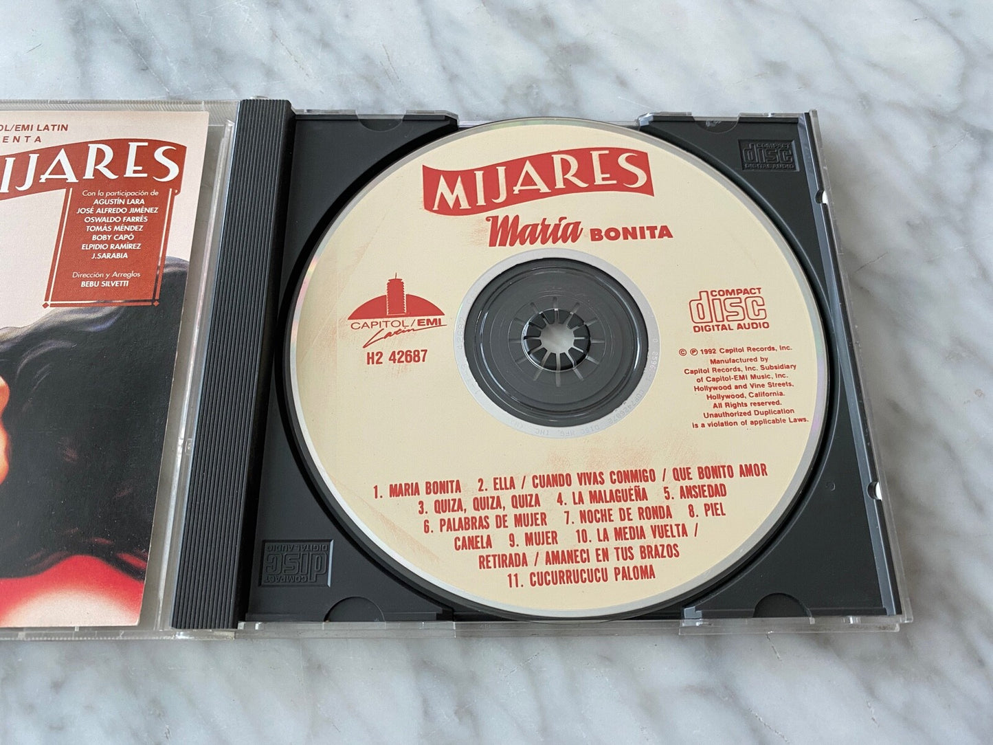 Mijares – Maria Bonita (1992) [ORIGINAL USA PRESS]