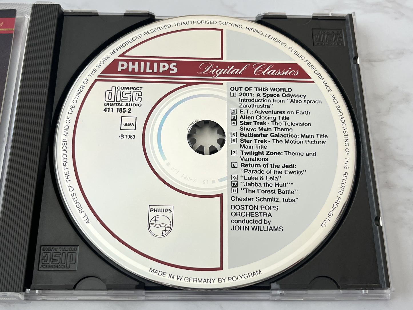John Williams, The Boston Pops – Out Of This World (1983) [W GERMANY TARGET ERA]