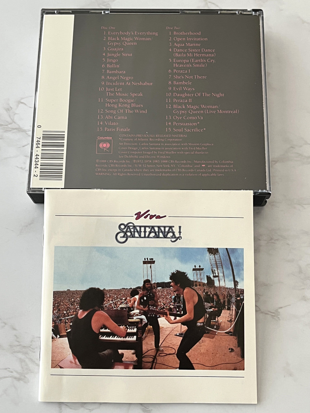 Santana – Viva Santana (1988) [ORIGINAL USA PRESS]