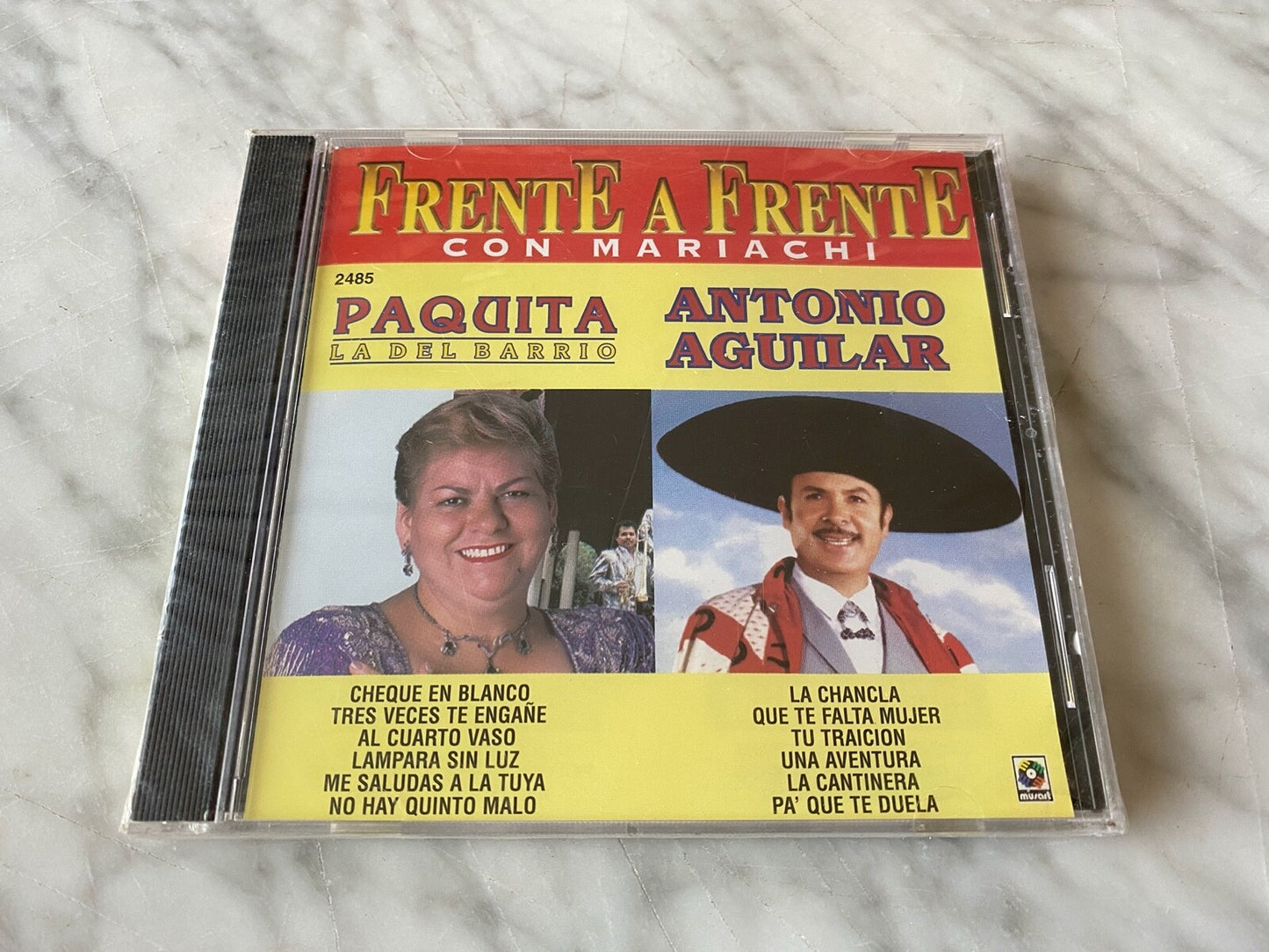 Paquita la del barrio, Antonio Aguliar, Various – Antonio Aguilar Y Paquita La Del Barrio Frente A Frente (2001)