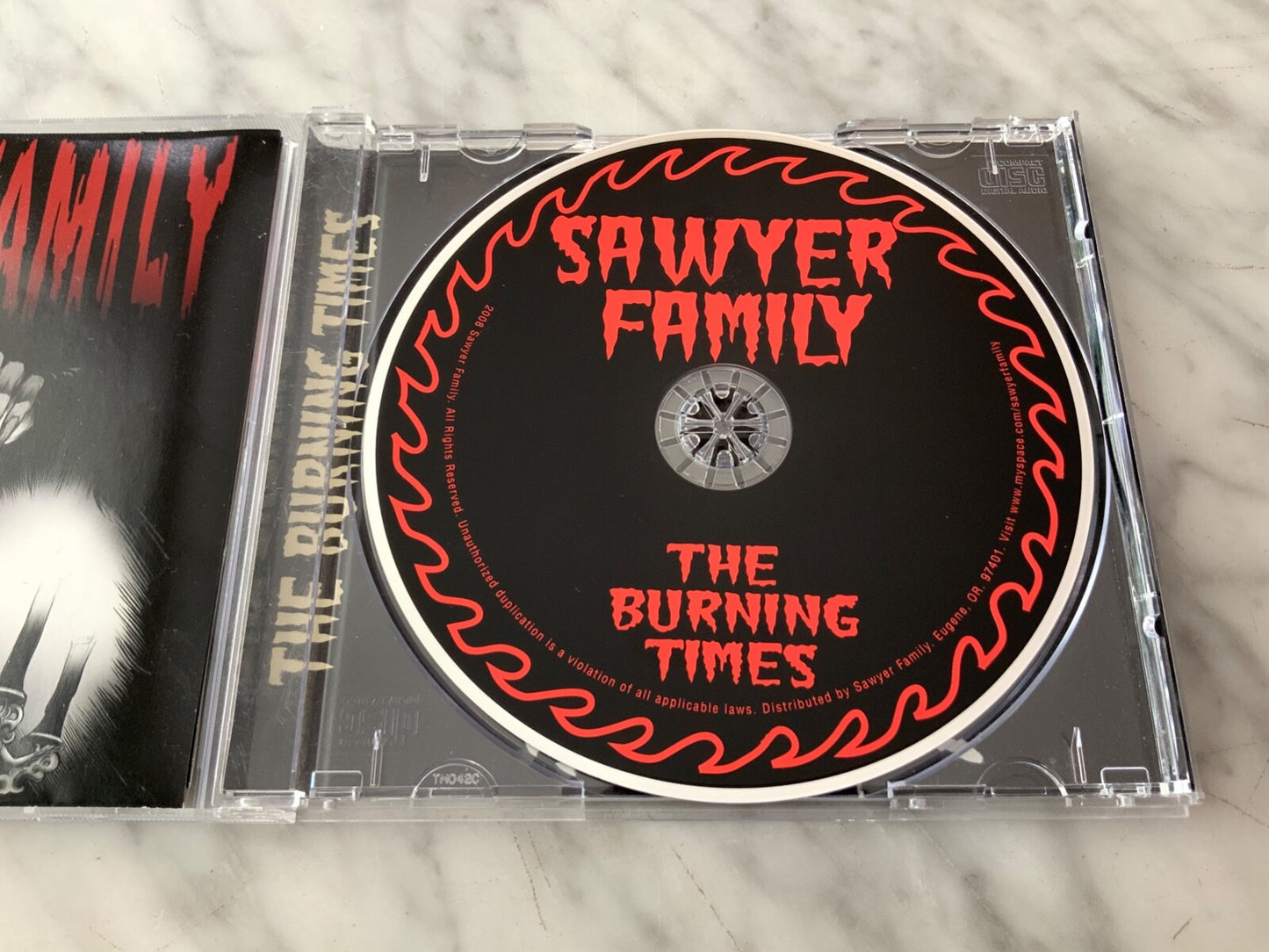 Sawyer Family – The Burning Times (2008) [ORIGINAL USA PRESS]
