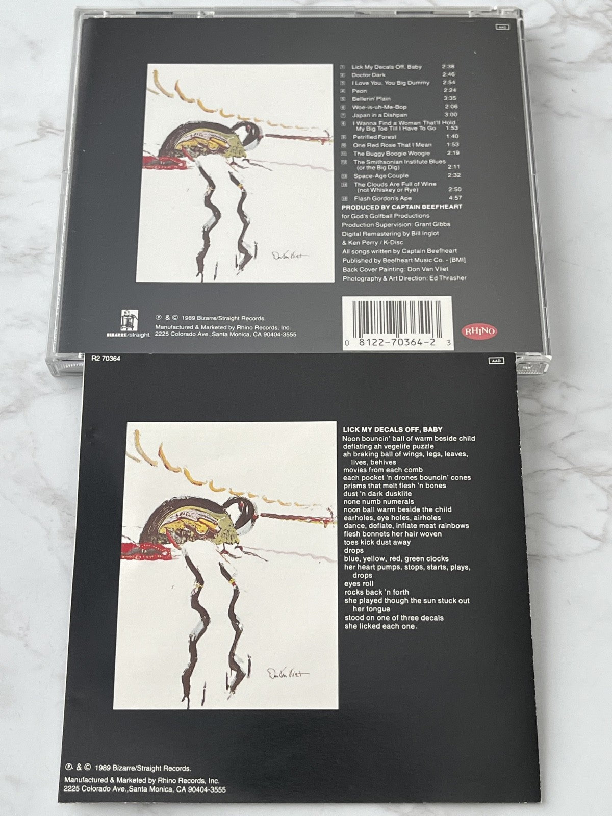 Captain Beefheart – & The Magic Band Lick My Decals Off Baby (1991) [NIMBUS PRESS]