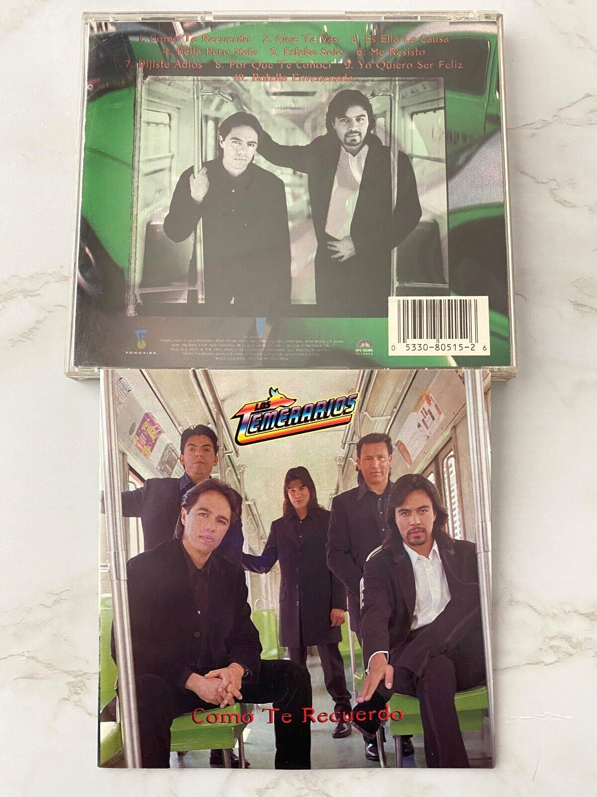 Los Temerarios – Como Te Recuerdo (2000) [ORIGINAL USA PRESS]