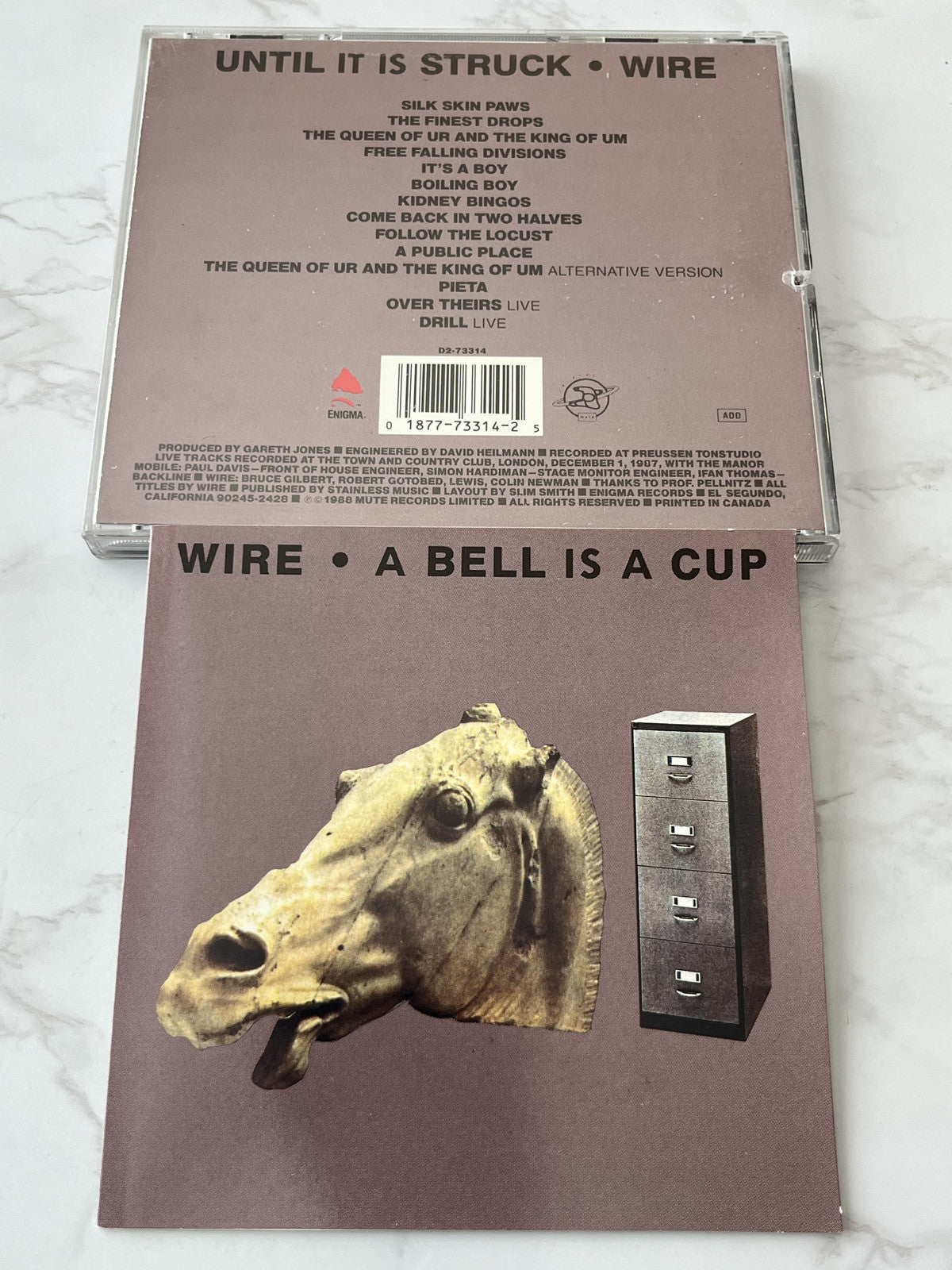 Wire – A Bell Is A Cup Until It Is Struck (1988) [ORIGINAL USA PRESS]
