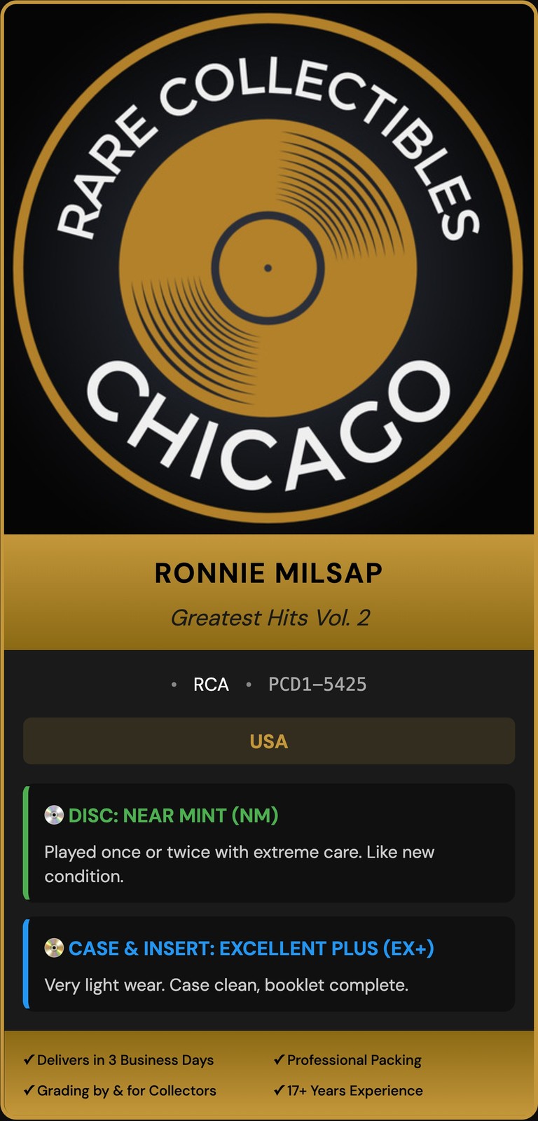 Ronnie Milsap – Greatest Hits Vol. 2