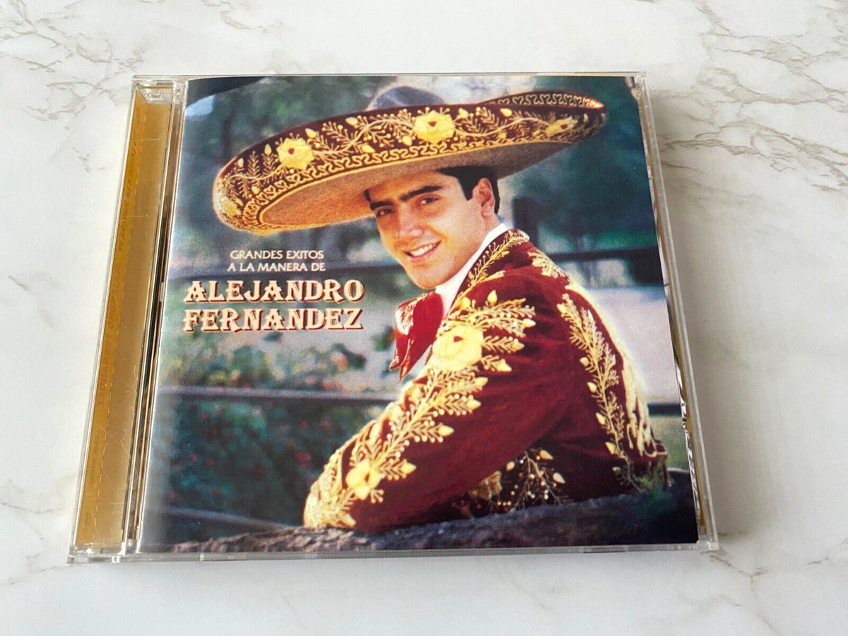 Alejandro Fernandez – Grandes Exitos A La Manera (24KT Gold) (2002) [ORIGINAL USA PRESS]