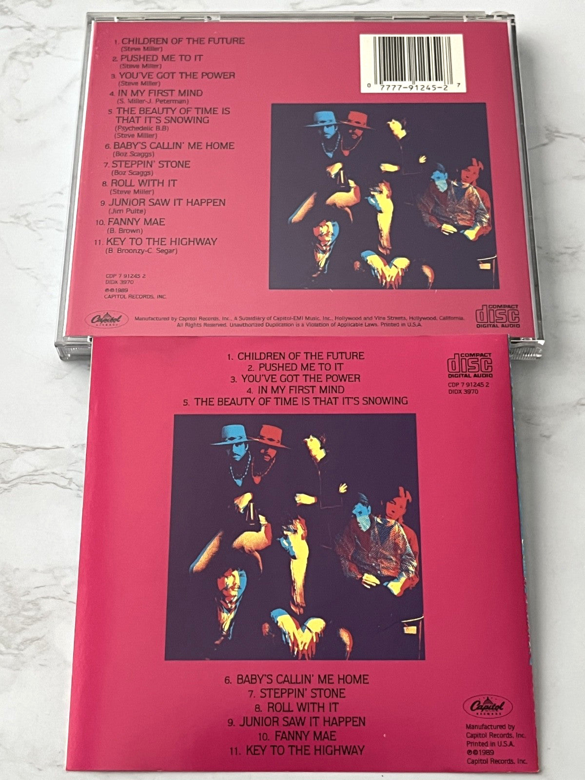 Steve Miller Band – Children Of The Future (1989) [ORIGINAL USA PRESS]