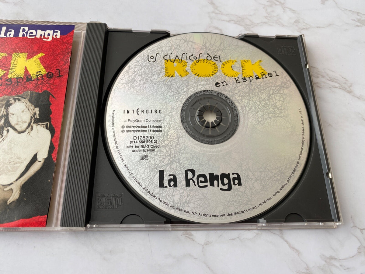 La Renga – Los Clasicos Del Rock En Español (1998) [ORIGINAL USA PRESS]