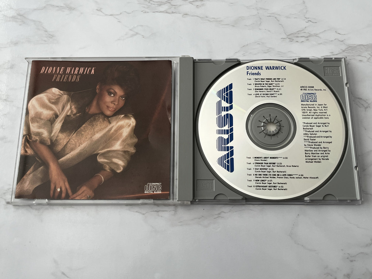 Dionne Warwick – Friends (1985) [JAPAN TARGET ERA]