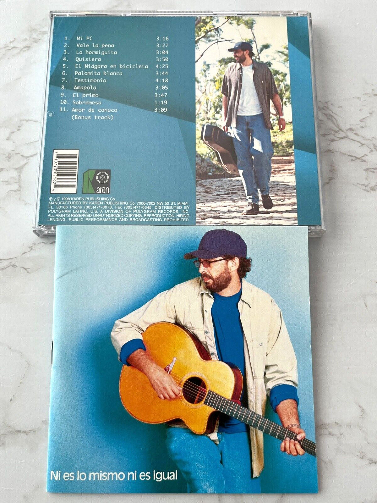 Juan Luis Guerra 440 – Ni Es Lo Mismo Ni Es Igual (1998) [ORIGINAL USA PRESS]