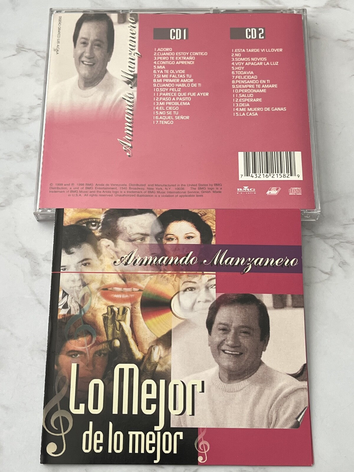 Armando Manzanero – Lo Mejor De Lo Mejor (1999) [ORIGINAL USA PRESS]