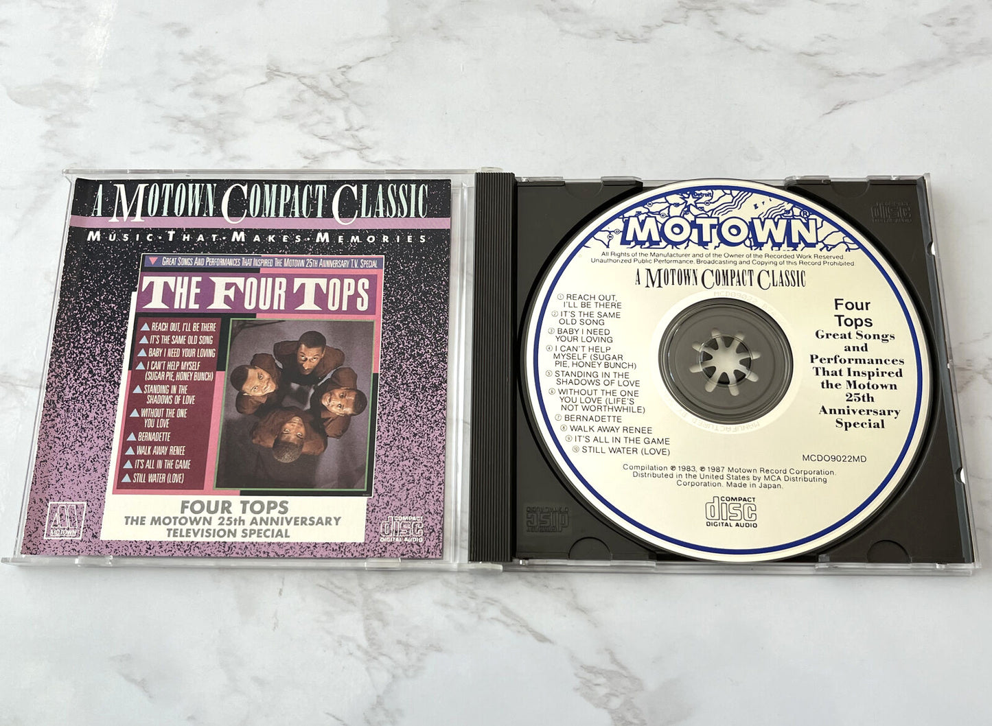 Four Tops – The Motown 25th Anniversary Television Special (1987) [JAPAN TARGET ERA]