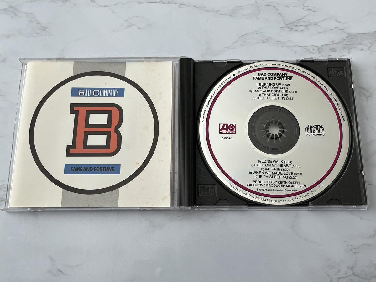 Bad Company – Fame And Fortune (1986) [JAPAN TARGET ERA]